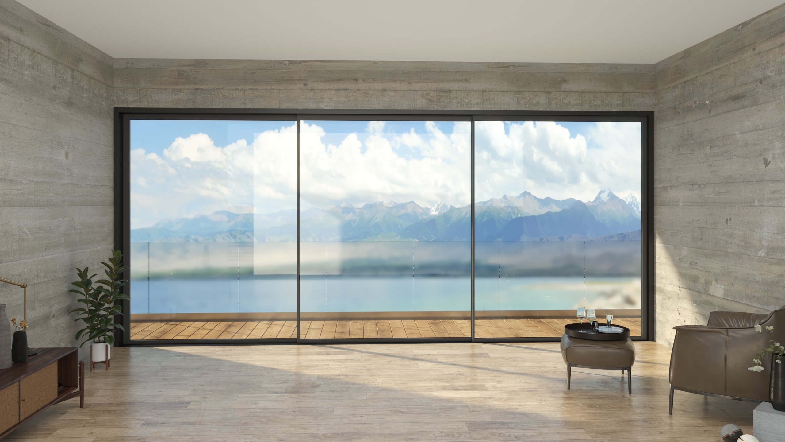 Baie Coulissante 3 Vantaux 3 Rails J’AIME MA MAISON — free download